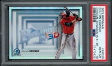 Colton Cowser 2022 Bowman Chrome Bowman in 3-D #B3D20 Rookie RC Orioles