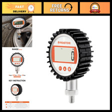 Digital Pressure Gauge 3-18 Dial 0-3000 Psibarkpa 14 Npt 0.25 Accuracy