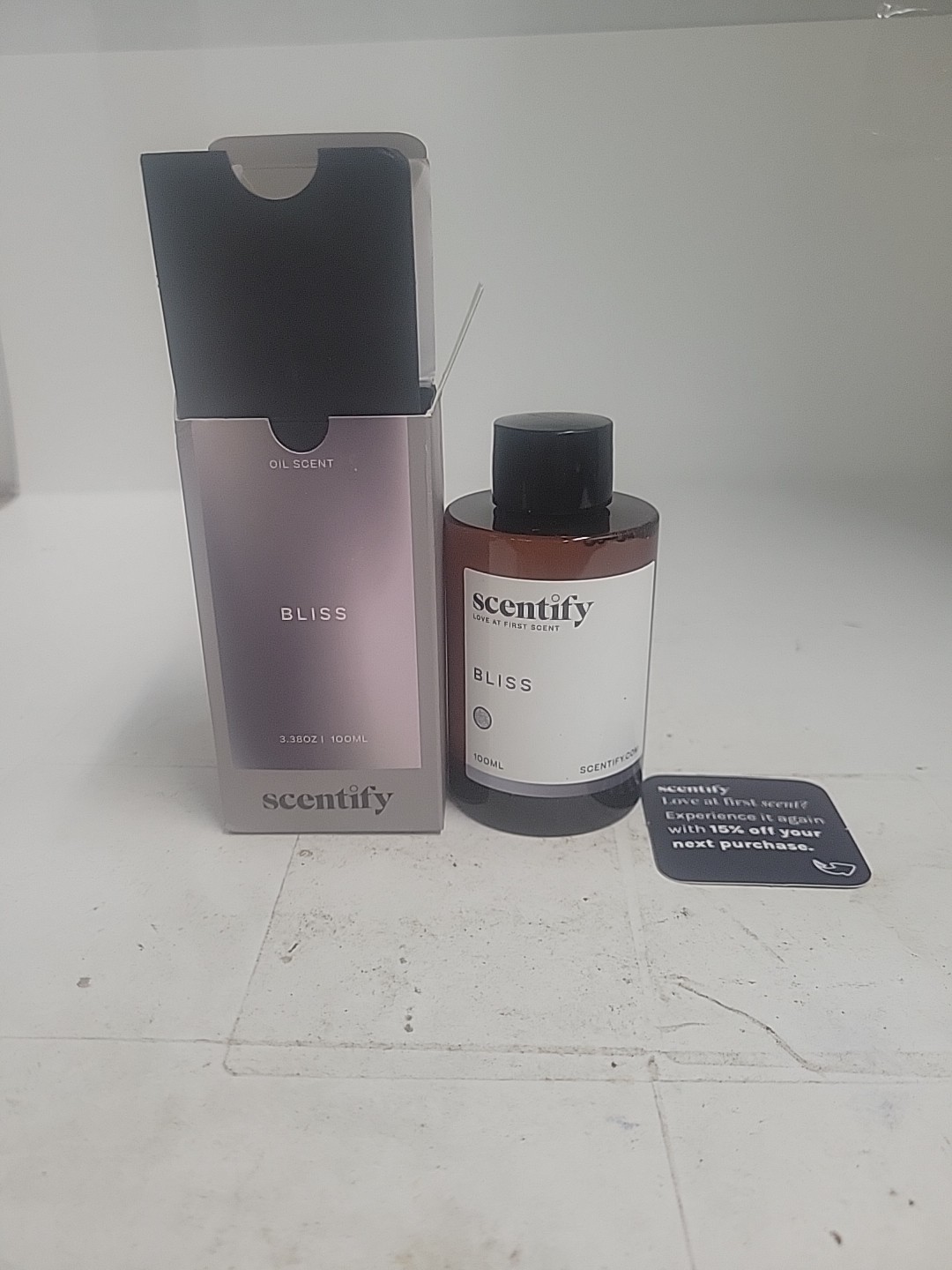 Scentify Bliss Aroma Oil Refill Scent for Oil Diffusers - Eucalyptus, Bergamo...