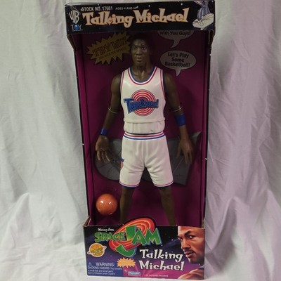 Playmates Toys Space Jam Talking Michael Action Figure with