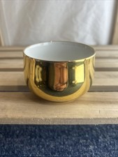 Zuccheriera Royal Worcester Gold Lustre diametro 8 cm porcellana