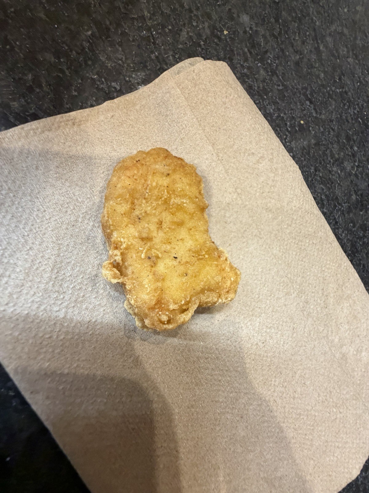 The Amungus Shaped Shaped Chicken Nugget - One of A Kind