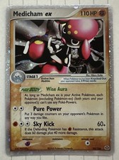 Pokémon Medicham EX 95/106 Emerald Holo English on eBay