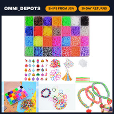 11000 Rubber Band Bracelet Kit - DIY Friendship Bracelet Making Supplies