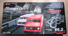 Snap-On AFX SSX24P103 World's Longest HO Slot Car Set Delivery Van Racing MEGA G