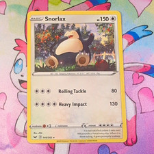 Pokemon TCG Snorlax 140/202 Sword & Shield