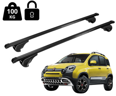 Nordrive Dachträge Querträgerr Für Fiat Panda Cross (312) 14- Mit Reling