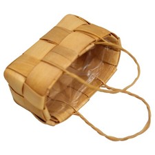  Mini Basket Woven with Handle Baskets for Flower Arrangements Girl