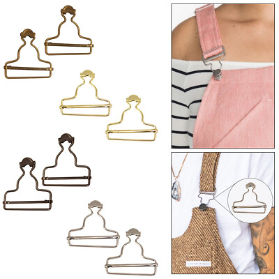 Latzhose Schnallenverschluss Clips mit Schiebereisteg 2-50 Teile für Overall & DIY Basteln