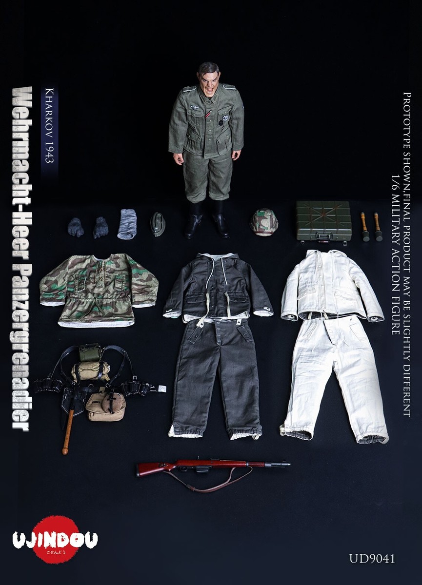 第二次大戦頃実物　HJ ドイツ青年団　手帳 UJINDOU UD9041 German Army Panzergrenadier Kharkov 1943 1/6