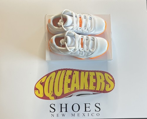 6,5 MWNS Air Jordan 11 Retro niedrig weiß helle Zitrusfrucht AH7860 139 - Bild 6 von 9