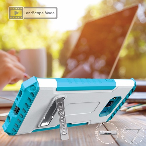 Funda resistente a prueba de golpes con ranura de identificación + funda para Samsung Galaxy S8 / S8 + - Imagen 11 de 25