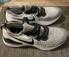 nike epic react flyknit 2 white black pure platinum