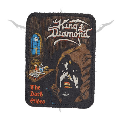 King Diamond - The Darkc Sides | Oldschool Patch Heavy Metal Aufnäher Tygmarke