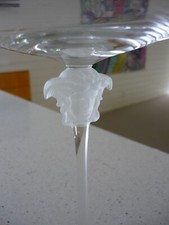 VERSACE Rosenthal Medusa Lumiere Clear Open Candy Dish