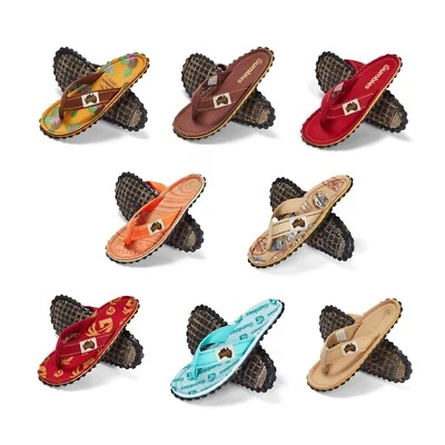 Gumbies Islander Canvas Unisex Sommer Strand Sandalen Flip Surfen Zehentrenner