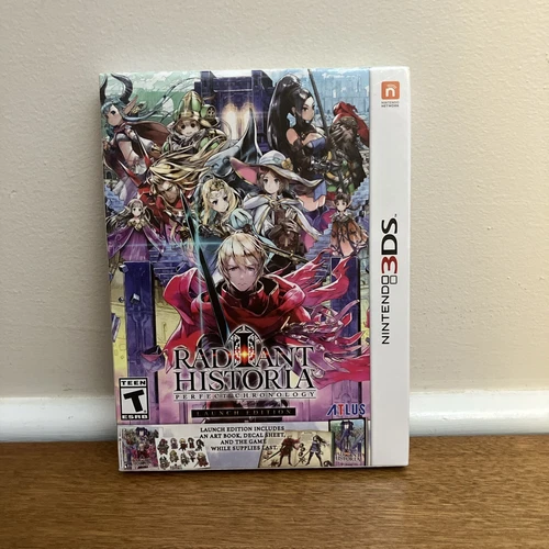 Nintendo 3DS: Radiant Historia: Perfect Chronology Launch Edition (2018) SEALED