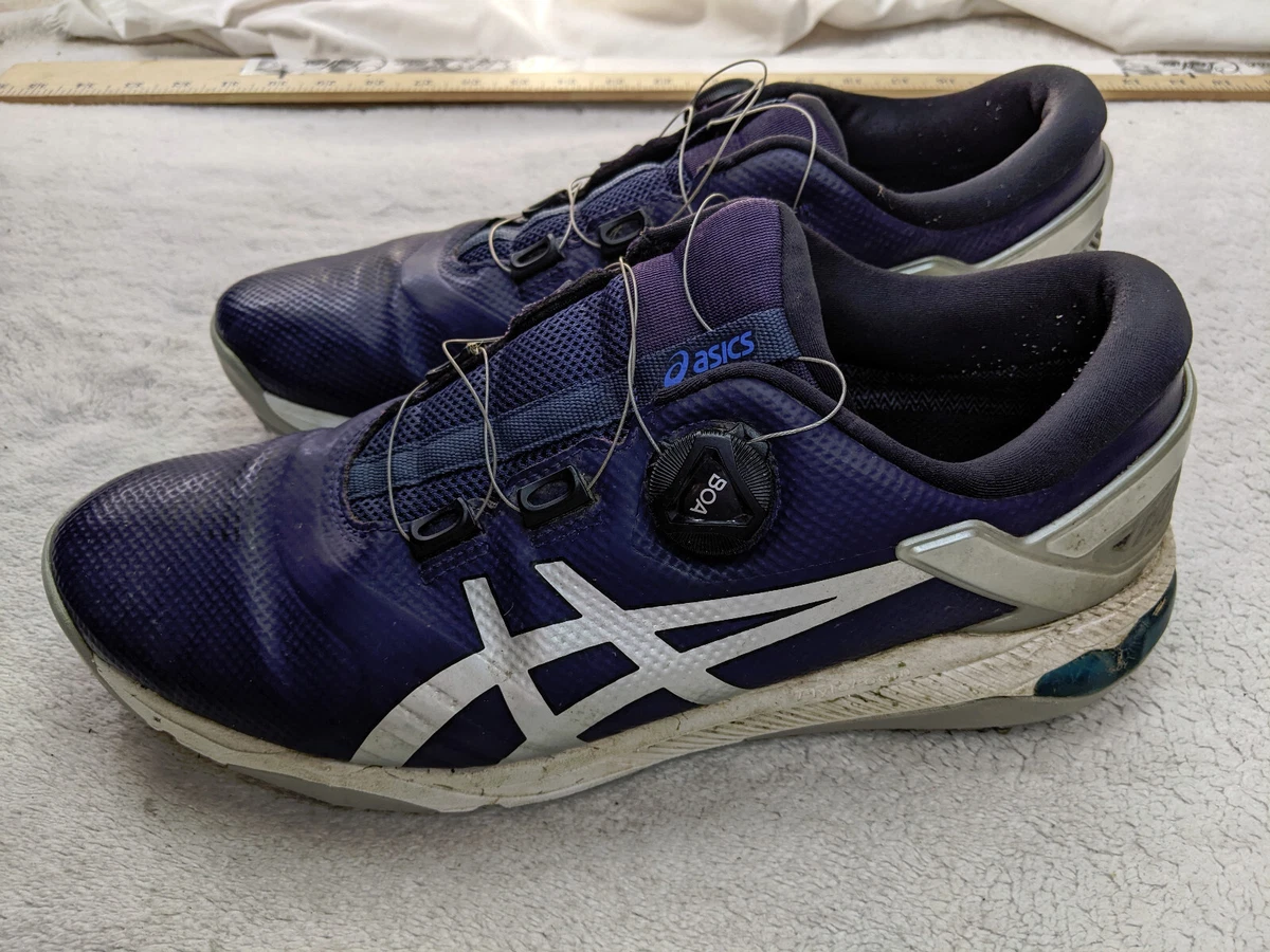 亚瑟士蓝色高尔夫服装和男鞋| eBay