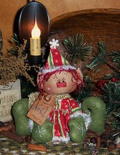 Primitive Patti's Ratties Raggedy Noel Elf Christmas Doll Paper Pattern 269