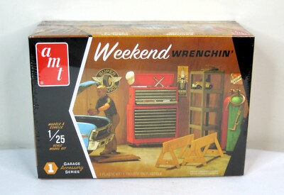 AMT 1:25 Weekend Wrenchin' Accessory Set Sealed Model Kit #PPO15