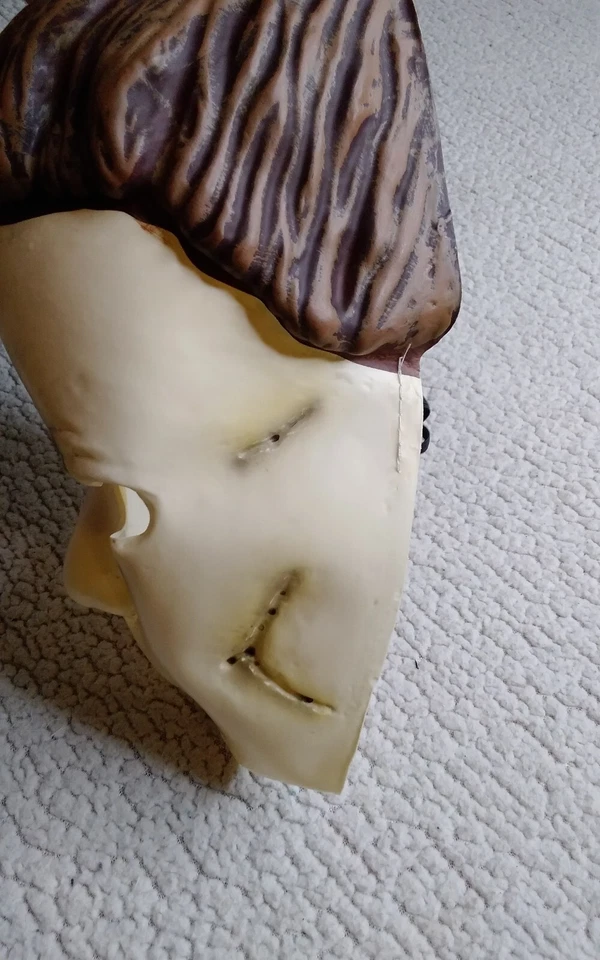 A Rob Zombie Film Michael Myers Halloween Costume Elastic Band Plastic Mask - Image 4 of 4