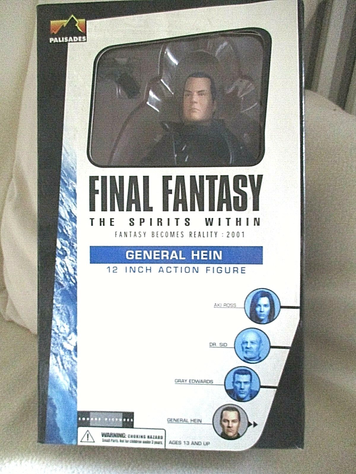 Figurine Final Fantasy General Hein pour vitrine de collectionneur action figure neuve coffret