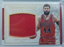 2016-17 Panini National Treasures Tremendous Treasures Nikola Mirotic #09/10