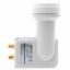 TWIN-LNB-DIGITAL-2-Teilnehmer-0-1dB-3D-4K-UHD-Full-HD-SKY-TESTSIEGER-SEHR-GUT Indexbild 3