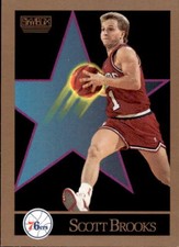 1990 Scott Brooks NBA card skybox #212