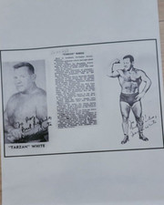 Tarzan White - Autographs -- VERY RARE