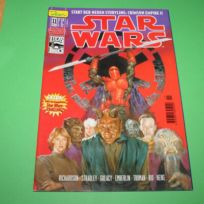 Comic Star Wars #11/2000 inkl. Poster Z2 Dino / Panini Bag & Board