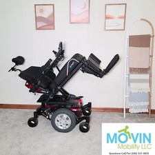 2022 Quantum Q6 Edge HD 450lbs Power Wheelchair Electric Tilt Legrest Recline