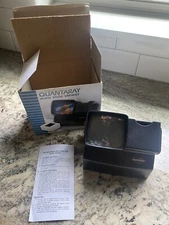 Quantaray Auto Lighted Film Slide 35mm 2x2 Viewer 2 Light Bulbs Working Tested