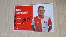 JENS TOORNSTRA # FEYENOORD / HOLLAND - 6x4 SIGNED AUTOGRAPHCARD (9)