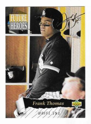 Frank Thomas 1993 UPPER DECK BASEBALL MLB FUTURE HEROES CARD