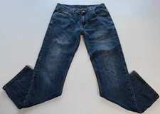 CJ Carbon Jeans Black Men's Size 34x32 Straight Leg Denim Distressed