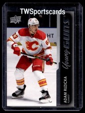 2021-22 Upper Deck Young Guns Adam Ruzicka #465 Calgary Flames