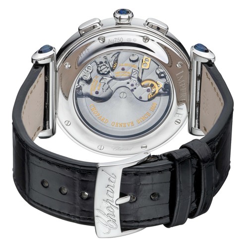 Chopard Imperiale White Gold Diamond Ladies Chronograph Watch 38/4211 Brand New - Imagen 3 de 12