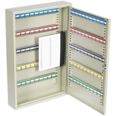 Wandmontage Verschluss Schlüsselschrank Safe - 100 Schlüssel Kapazität - 375 x 550 x 80 mm