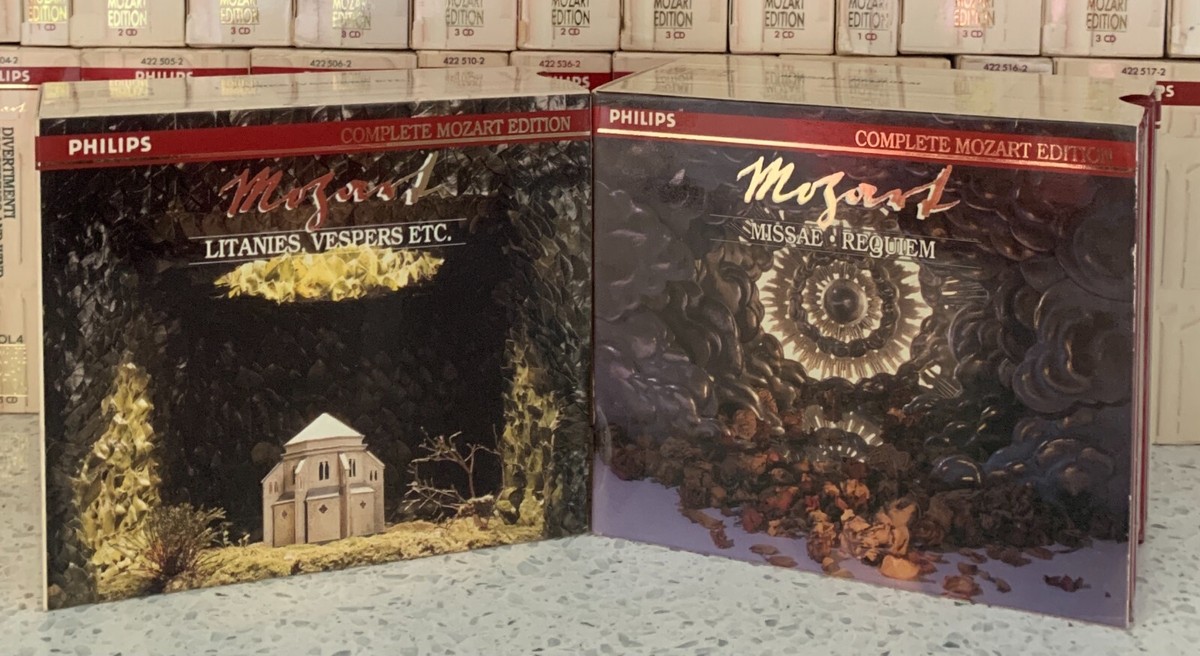 THE COMPLETE PHILIPS MOZART EDITION [1991] 45 box sets • 180