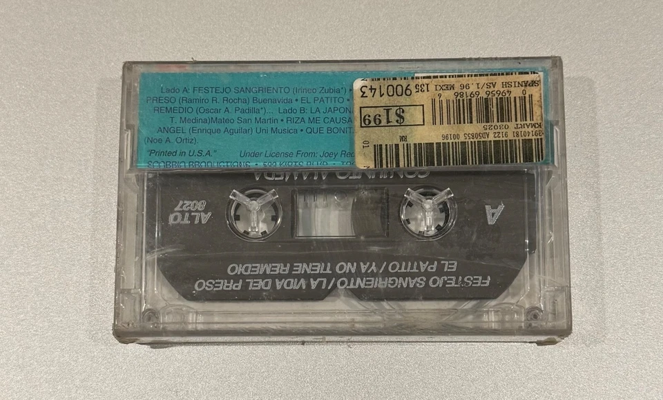 Conjunto Alameda – Festejo Sangriento (Cassette, Album) - Image 2 of 2