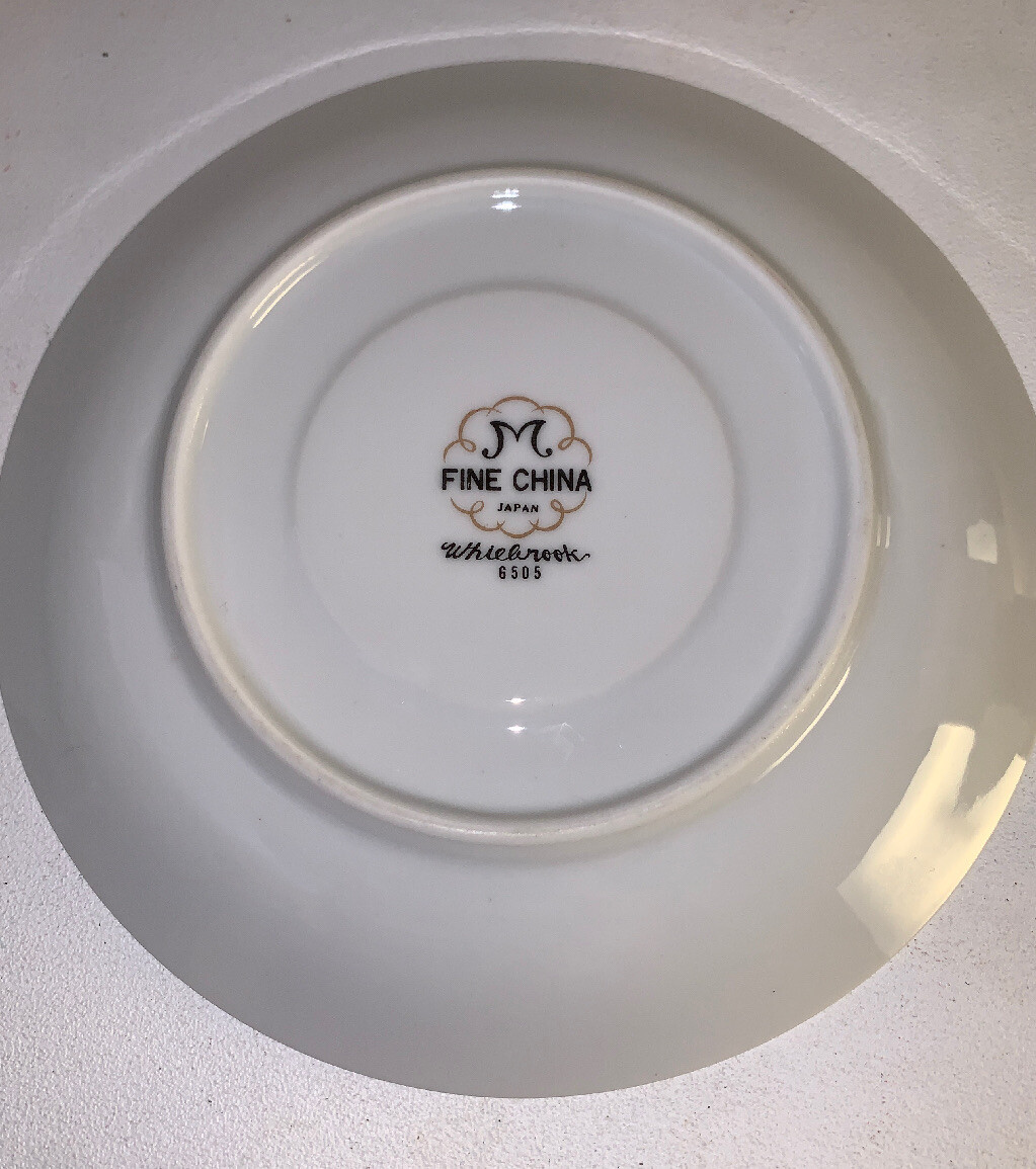 Noritake 6505 Footed Cup & Saucer Set Whitebrook Fine China Of