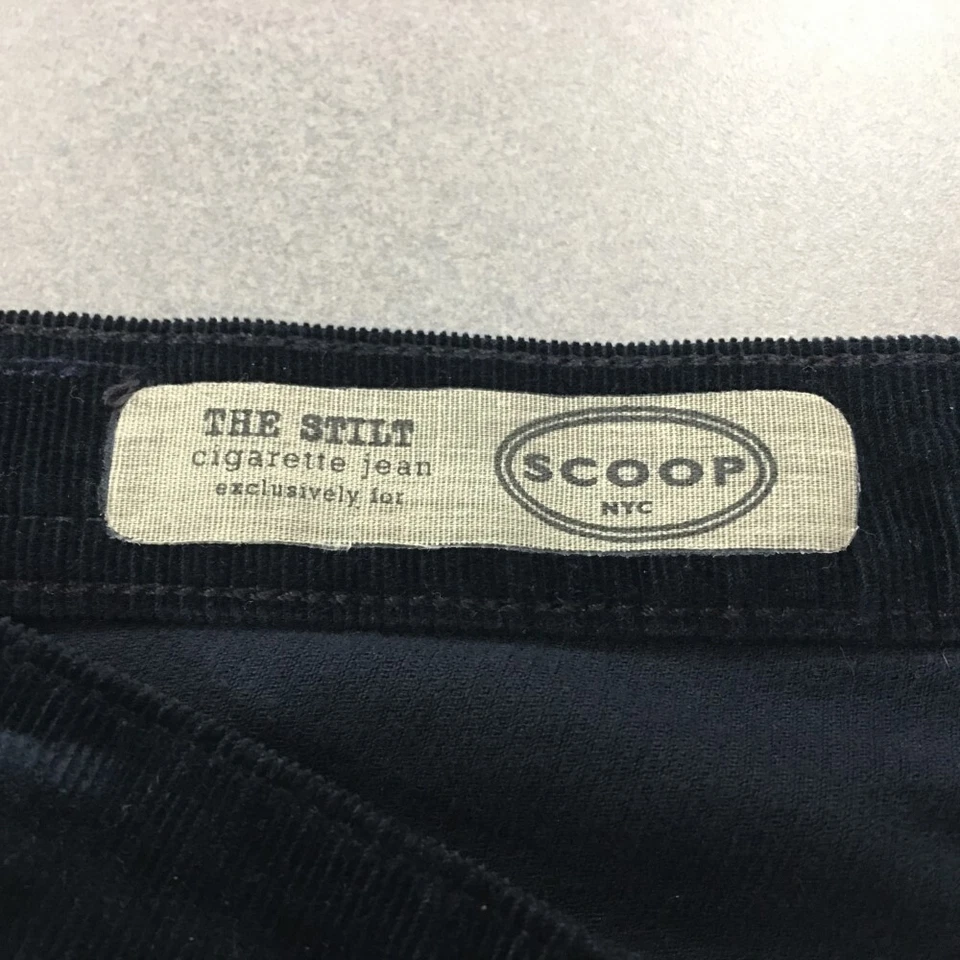 Pantalones de mezclilla AG Adriano Goldschmied para mujer zancos pana cigarrillos talla 27R azul Foto 3 de 4