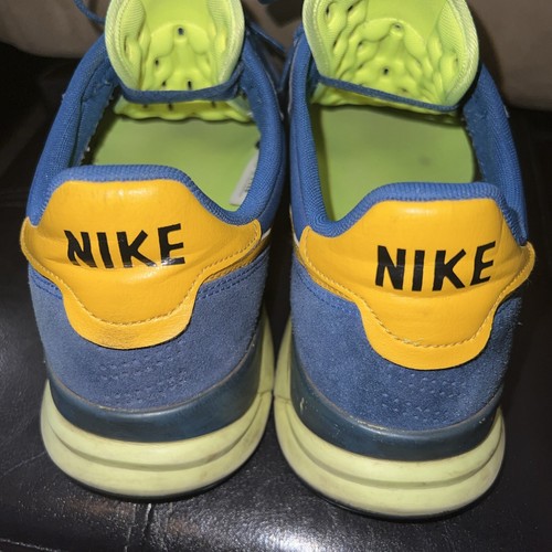 Nike Lunar Internationalist 632731-400 Blue Green Yellow. Good Conditions - Picture 6 of 12