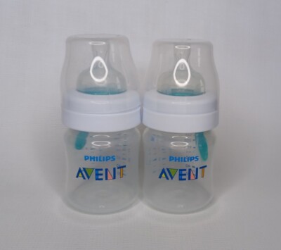 4 Oz. Philips Avent Baby Bottle 2 Pack