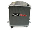 Aluminum Radiator FOR 1917-1927 Ford Model T Bucket Ford Engine 62mm 3 ROW 1926