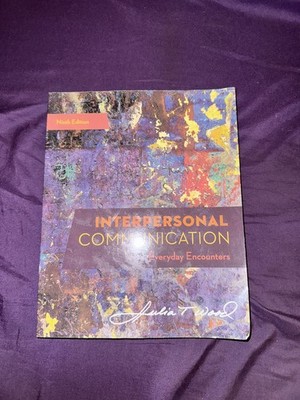 Mindtap Course Interpersonal Communication Everyday Encounters by Julia