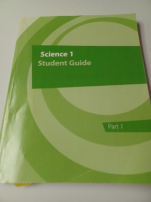 Science 1 Student Giide Part 1