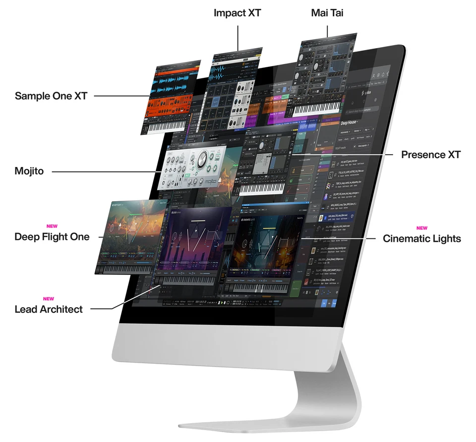 Software de producción musical de grabación PreSonus Studio One Pro 7 DAW Foto 3 de 4