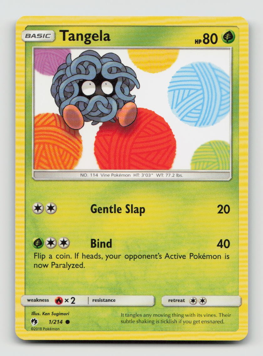 TANGELA 1/214 Common Pokemon LOST THUNDER